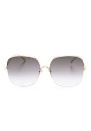 Pomellato Eyewear square gradient sunglasses - Oro