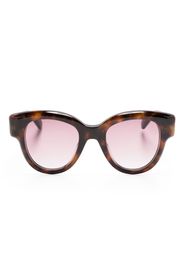 Pomellato Eyewear tortoiseshell-effect cat-eye sunglasses - Marrone