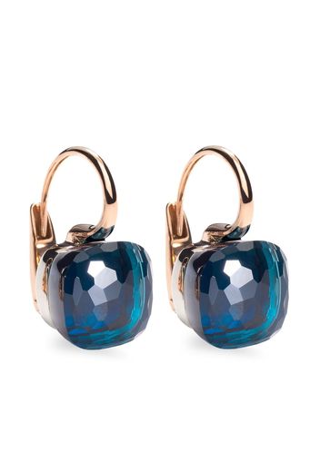 Pomellato 18kt rose gold Nudo topaz drop earrings - Rosa