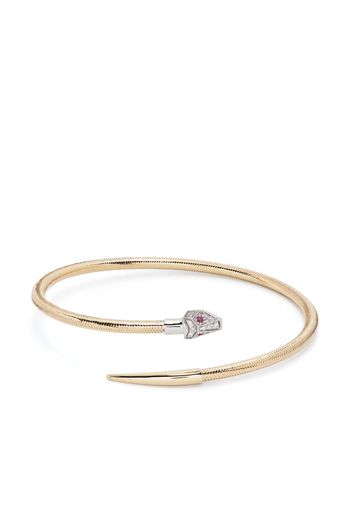 PONTE VECCHIO 18kt yellow gold Nobile diamond and ruby bracelet - Oro