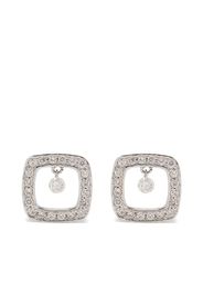 PONTE VECCHIO 18kt white gold Vega diamond stud earrings - Argento