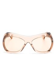 Port Tanger Soledad pilot-frame sunglasses - Marrone