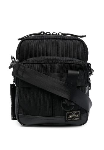 Porter-Yoshida & Co Borsa a tracolla con logo - Nero