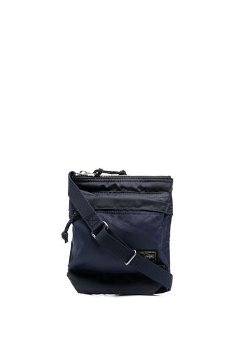 Porter-Yoshida & Co Borsa a tracolla con applicazione - Blu