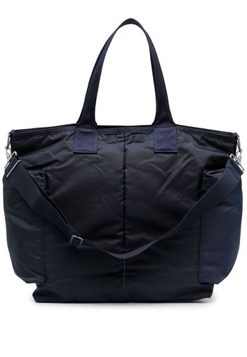 Porter-Yoshida & Co Borsa tote con applicazione - Blu