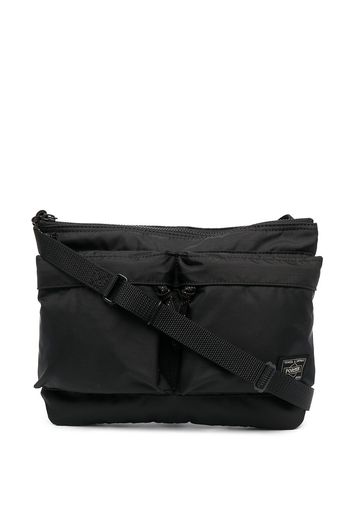 Porter-Yoshida & Co double patch-pocket shoulder bag - Nero