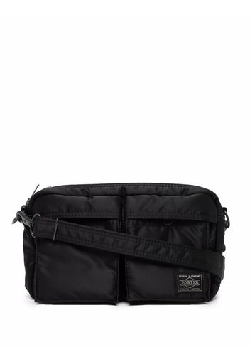 Porter-Yoshida & Co. pocketed shoulder bag - Nero