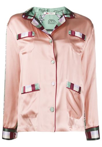 long sleeve silk shirt jacket