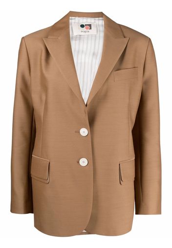 Ports 1961 gathered-back blazer - Toni neutri