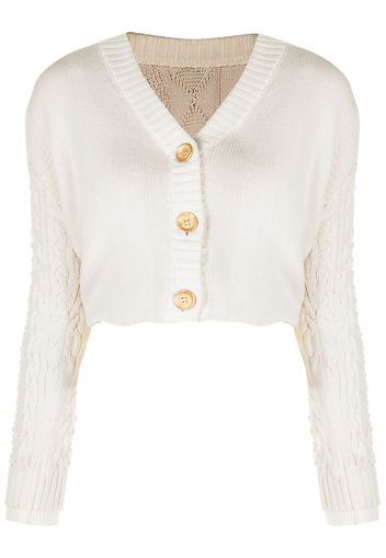 Ports 1961 Cardigan con scollo a V - Bianco