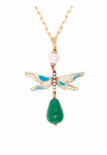 Ports 1961 New dragonfly short necklace - Oro