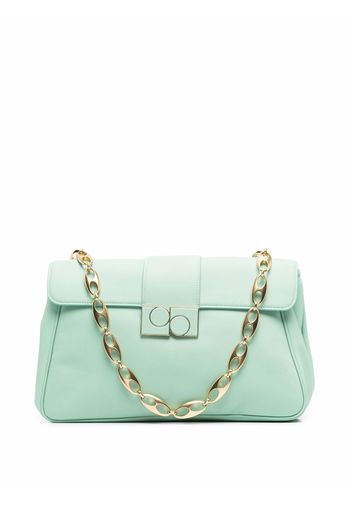 Ports 1961 Carlyne leather shoulder bag - Verde