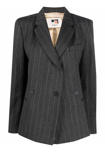 Ports 1961 double-breasted tailored blazer - Grigio