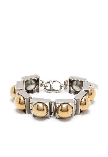 Ports 1961 chunky chain-link bracelet - Argento