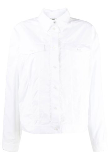 Ports 1961 Camicia con dettagli in pizzo - Bianco