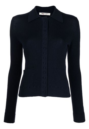 Ports 1961 Cardigan a coste - Blu