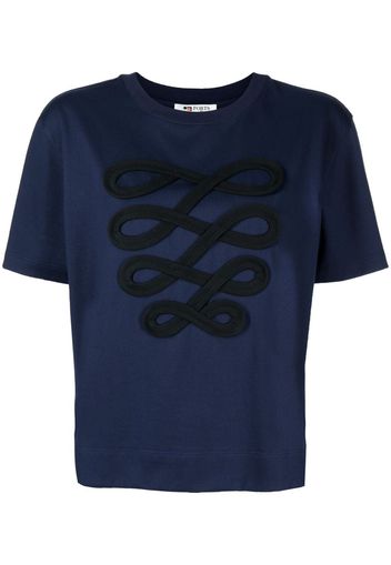 Ports 1961 T-shirt con decorazione - Blu