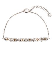 Ports 1961 geometric-design choker chain - Argento