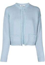 Ports 1961 Cardigan con 2 tasche - Blu