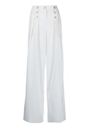 Ports 1961 Pantaloni a vita alta - Bianco