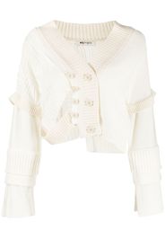 Ports 1961 Cardigan a strati - Bianco