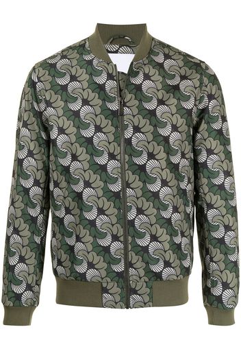 Ports V Bomber con stampa - Verde