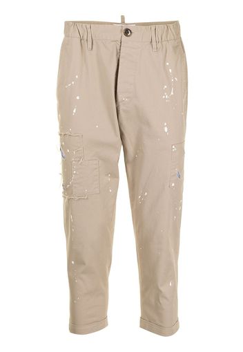 Ports V Pantaloni con stampa - Marrone