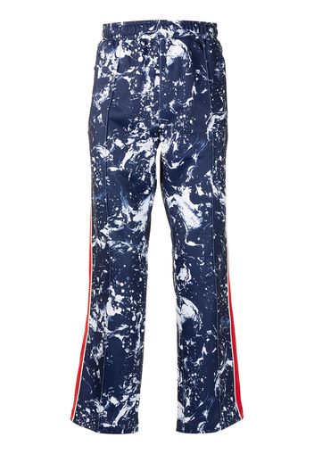 Ports V Pantaloni sportivi con stampa - Blu