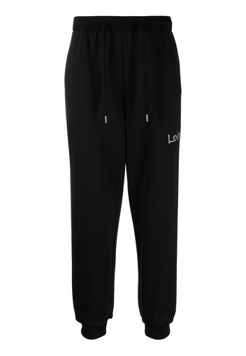 Ports V Pantaloni sportivi con stampa - Nero