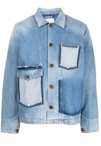 Ports V Giacca denim con applicazione - Blu