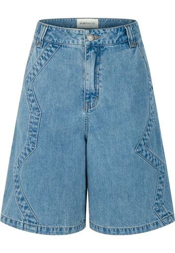 PortsPURE Shorts denim - Blu