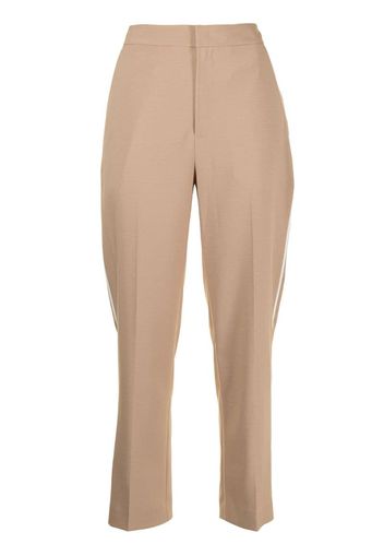 Pantaloni dritti crop