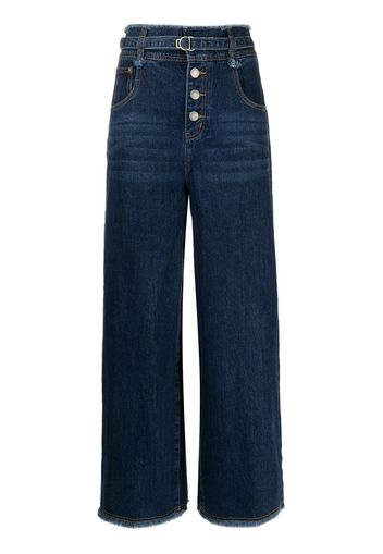 PortsPURE Jeans a gamba ampia - Blu