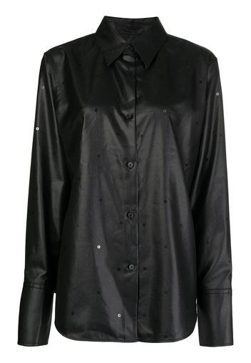 PortsPURE Camicia con paillettes - Nero