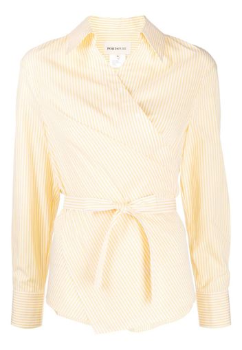 PortsPURE Blusa a righe - Giallo