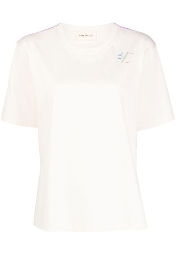 PortsPURE T-shirt con ricamo - Bianco