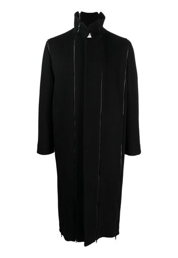 Post Archive Faction Cappotto con zip - Nero