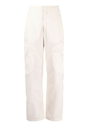 Post Archive Faction multi-pocket straight-leg trousers - Toni neutri