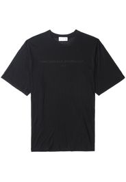 Post Archive Faction logo-print lyocell T-shirt - Nero