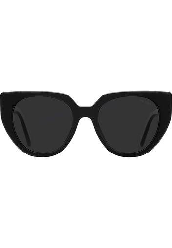 Prada Eyewear Occhiali da sole cat-eye - Nero