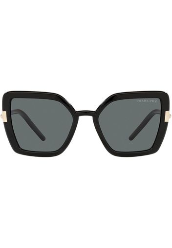 Prada Eyewear butterfly-frame sunglasses - Grigio