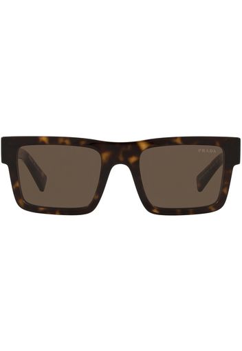 Prada Eyewear rectangular-frame sunglasses - Marrone