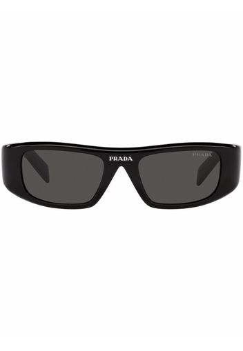 Prada Eyewear Occhiali da sole rettangolari - Grigio