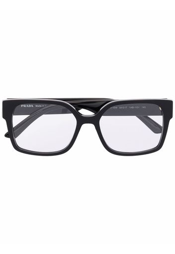 Prada Eyewear Occhiali da sole squadrati - Nero