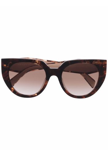 Prada Eyewear Occhiali da sole cat-eye - Marrone