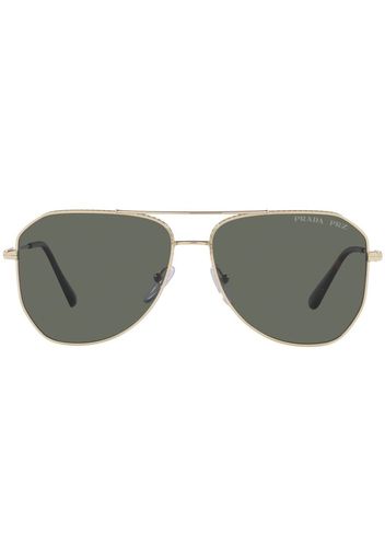 Prada Eyewear PR 63XS pilot-frame sunglasses - Oro