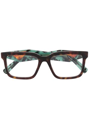 Prada Eyewear Occhiali squadrati - Marrone