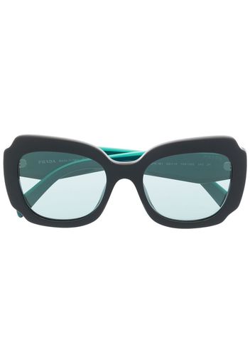 Prada Eyewear logo-print tinted sunglasses - Nero