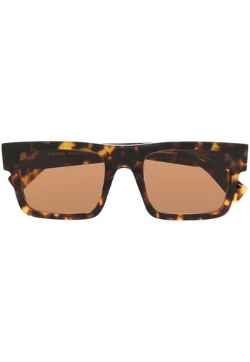 Prada Eyewear tortoiseshell-effect square-frame sunglasses - Marrone