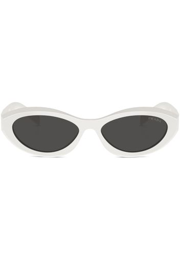 Prada Eyewear Occhiali da sole cat-eye - Bianco